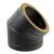 KWPro - 150mm - 45 Degree Elbow - Black (37-150-031) - view 1