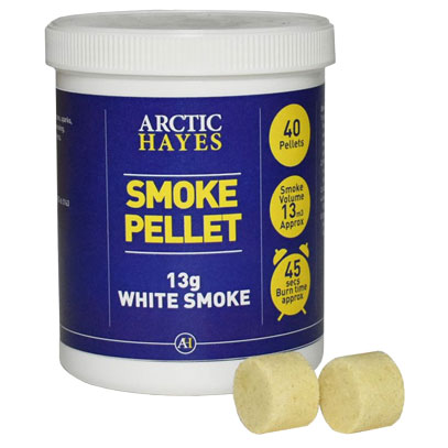Smoke Pellets - 13g AX White (Tub of 40)