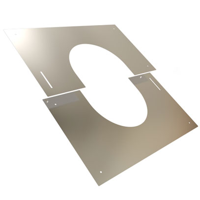 KWPro - 100mm - Finishing Plate 30-45 Degrees (150mm Actual Diameter) (15-100-097)