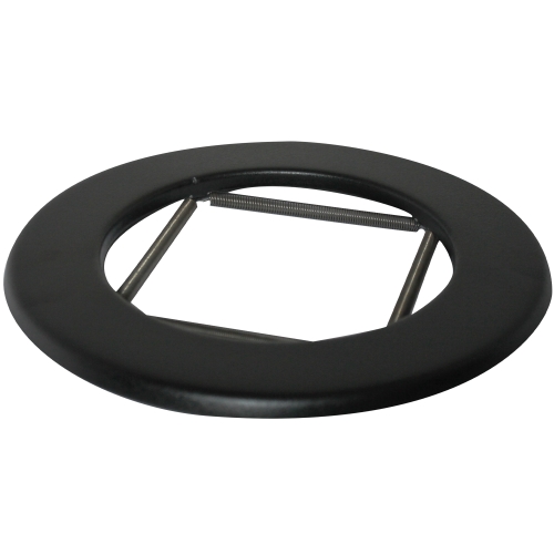 Vit Smooth - 100mm - 90 Spring Rosette Collar - Gloss Black (71-100-090)